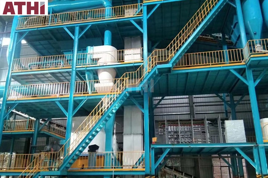 青岛完美网页版重工粘土砂处理生产线